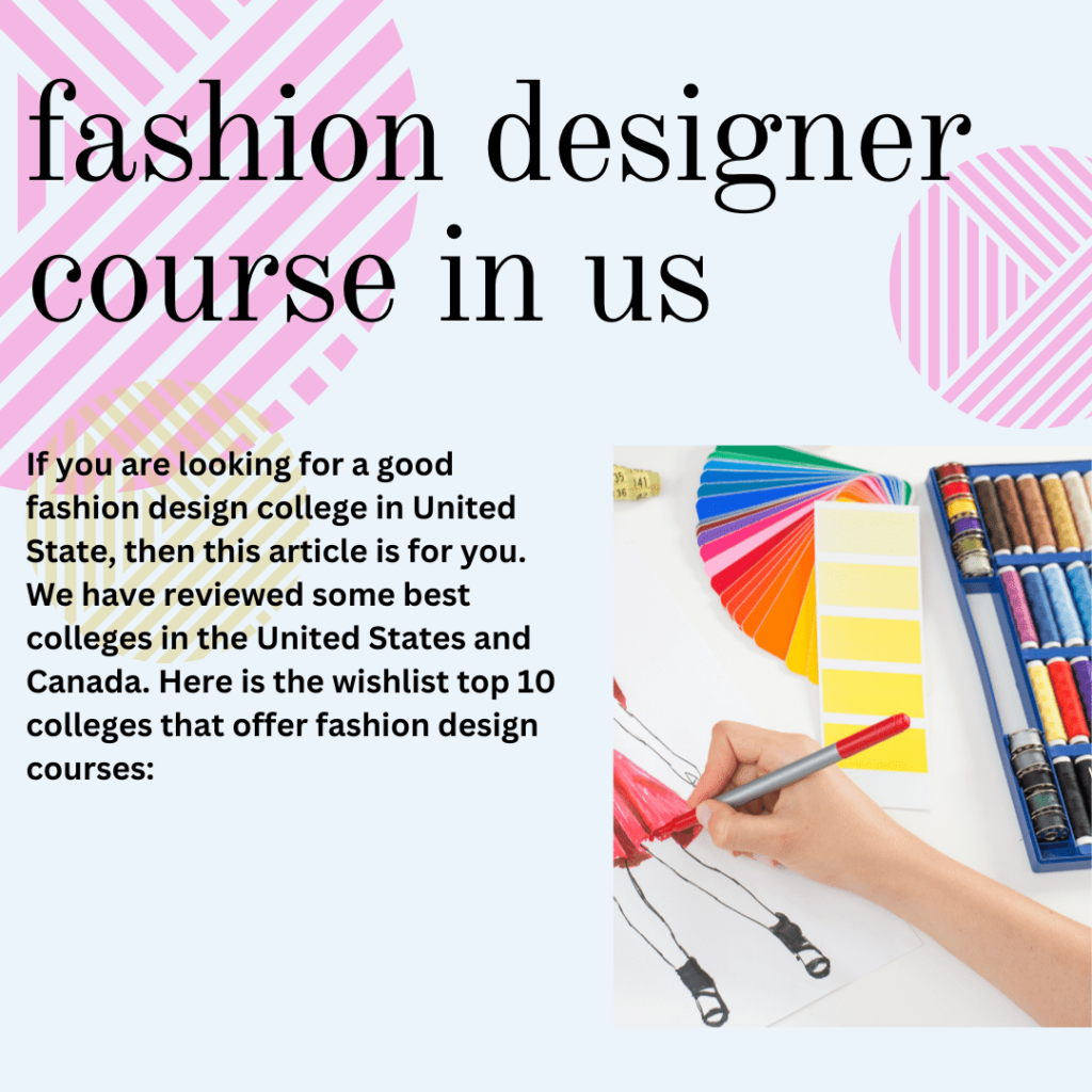 fashion designer in us